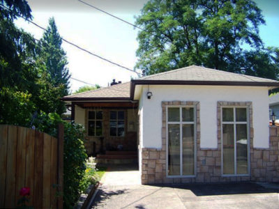 Portland OR - Brown Gutter Installation